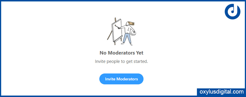 Invite Moderators on Quora Space