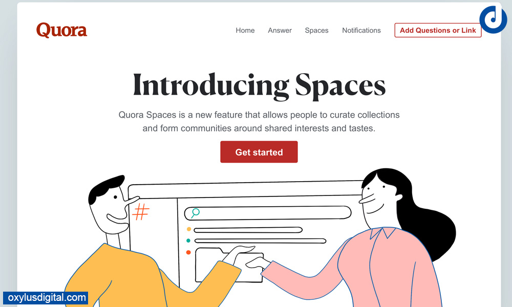 How To Create A Quora Space Detailed Guide Oxylus Digital