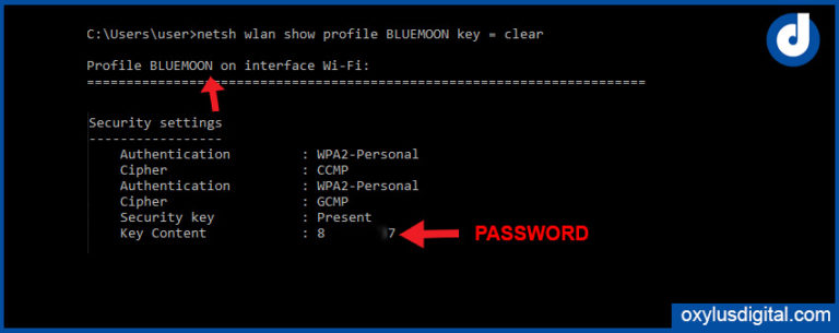 How to Find Wi-Fi Password in Windows [10, 8.1, 7] - Oxylus Digital