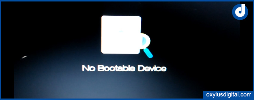 easybcd not bootable device found
